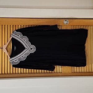 LANDS END Embroidered BEACH Cover Up